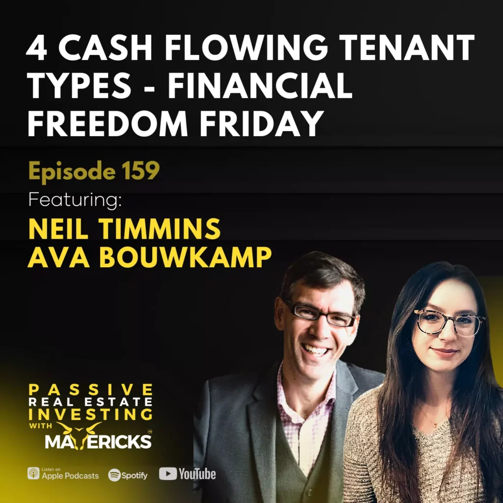 4 Cash Flowing Tenant Types podcast promo image